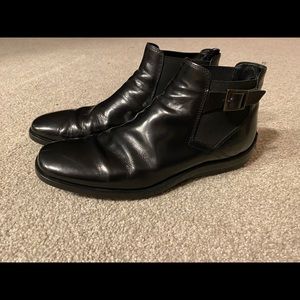 Tods buckle Chelsea boots
